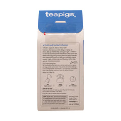 Plant-based packaging detail for Teapigs Organic Snooze