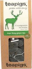 teapigs Tea Green Mao Feng tea bags yield a delicate, refreshing cup.
