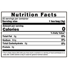 TEARELAE detox tea steeping bag infusing calming herbal aroma.