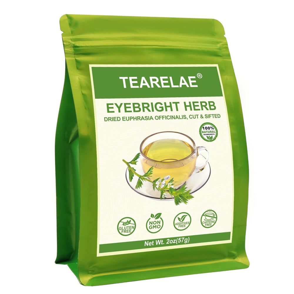 TEARELAE eyebright loose-leaf herb for a bright, refreshing cup.