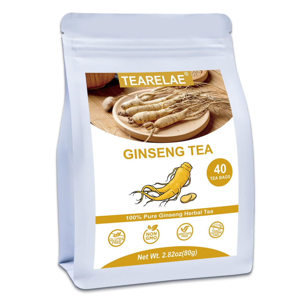 TEARELAE ginseng tea pack 40-count for daily focus