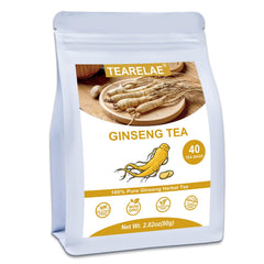 TEARELAE ginseng tea pack 40-count for daily focus