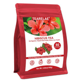TEARELAE hibiscus tea bags pack for a caffeine-free refreshment