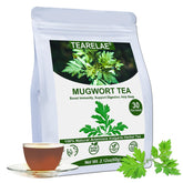 TEARELAE Mugwort Tea packaging ready to brew for a quick ritual.