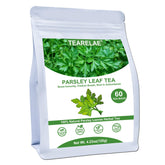 TEARELAE parsley tea bag in cup showing fresh aroma and smooth taste