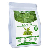 TEARELAE premium sage leaf tea bags packaging ready for home brewing