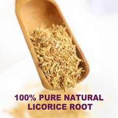 Close-up of pure natural licorice roots for a wholesome herbal brew