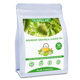 TEARELAE soursop leaves tea bag close-up for pure, additive-free infusion