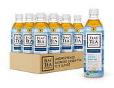 Teas' Tea unsweetened jasmine green tea bottle for on-the-go refreshment.