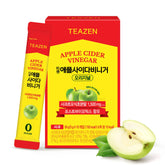 TEAZEN ACV powder stick being poured for a gut-friendly daily ritual