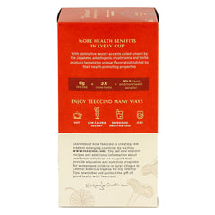 Teeccino chicory-root prebiotic image emphasizing gut-friendly fiber.