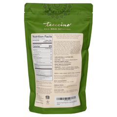 Teeccino French Roast iced coffee in glass for a refreshing caffeine-free option