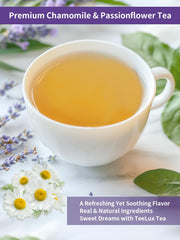 TeeLux Chamomile Passionflower tea cup invites a cozy, aromatic brew.