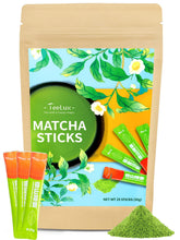 Teelux Matcha First Harvest Powder displays vibrant color and antioxidant-rich quality for premium beverages.