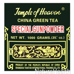 Temple of Heaven gunpowder tea 1kg pack for authentic Chinese green tea at home.