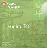 Ten Ren Jasmine tea bags in a box of 50 for easy daily brewing
