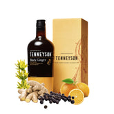 Tenneyson Black Ginger bottle front displays bold, alcohol-free flavor for sophisticated sips.