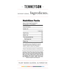 Tenneyson Black Ginger bottle pour highlights a versatile mixer for No- and Low-ABV cocktails.