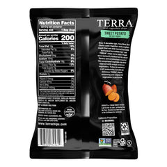 Terra Original chips close-up; golden edges highlight crunch and wholesome ingredients.