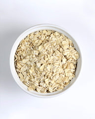 Terrasoul Organic Rolled Oats texture close-up for baking
