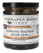 Terrapin Ridge Blueberry Bourbon Jam jar ready for toast and breakfast sweetness