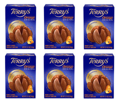 Terry's Milk Chocolate Oranges six-pack ready for sharing at gatherings
