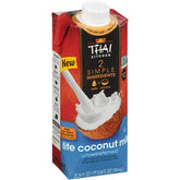 Thai Kitchen Lite coconut milk carton front for versatile recipes