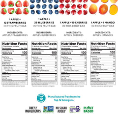 That's it 48-count variety pack back view highlighting ingredients and allergen-free benefits