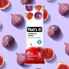 That's it Apple Fig Bar in a kid's lunchbox demonstrates convenient, wholesome nourishment.