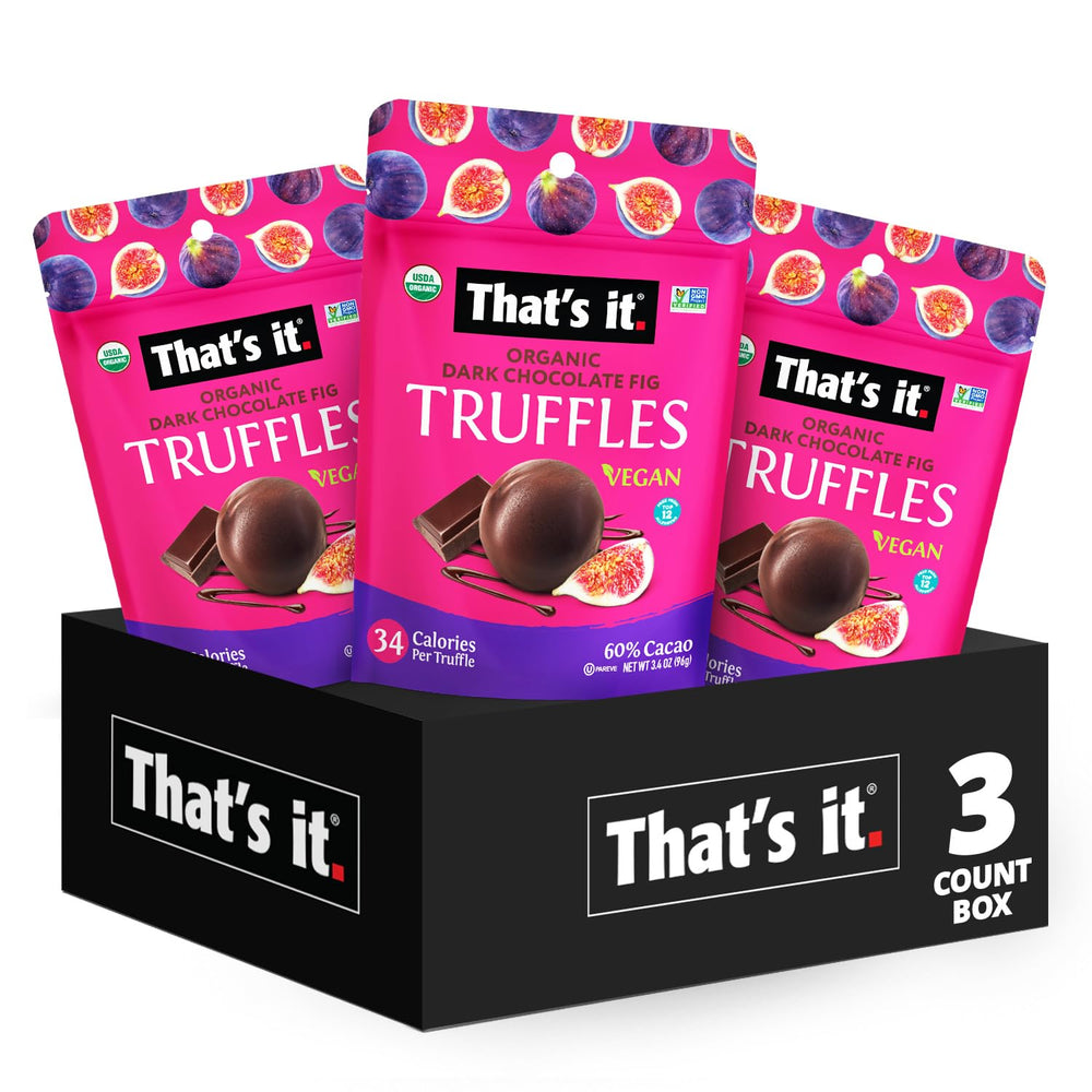 That's it dark chocolate fig truffles pack—perfect for on-the-go snacking.