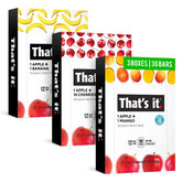 That's it fruit bar banana 12-pack, convenient real fruit snack on the go.