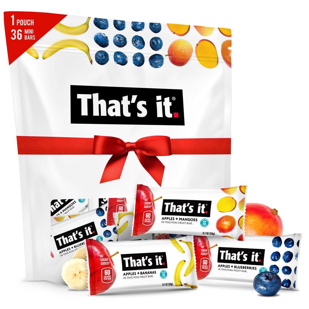 That's it mini fruit bars gift pouch banana flavor for on-the-go snacking.