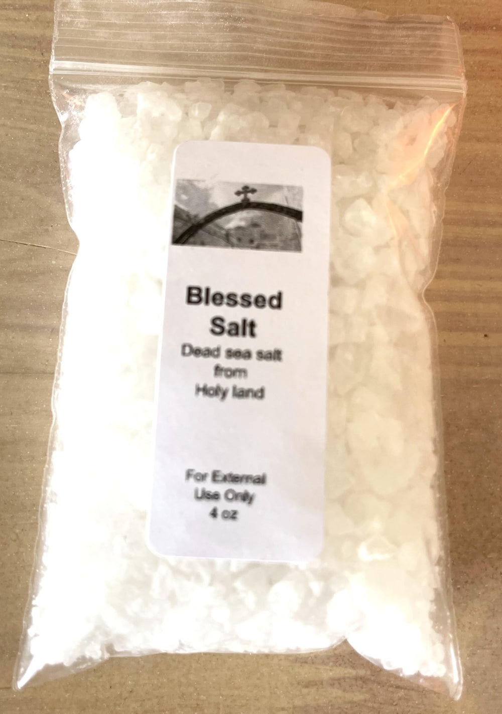The Better Scents Blessed Dead Sea Salt bag for home rituals and gentle cleansing.