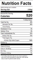 The Bulk-Priced Food Shoppe mini milk chocolate chips closeup showing smooth texture for baking.
