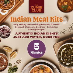 The Cumin Club Methi Matar Malai Kit: fragrant fenugreek curry with green peas