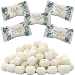 The Dreidel Company bridal shower butter mints on a tray, ideal for celebratory receptions.