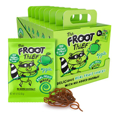 The Froot Thief apple fruit snack whips in a 40-pack, a convenient school lunch option.