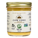 The Ghee Co grass-fed ghee in an 8 oz glass jar ready for versatile cooking