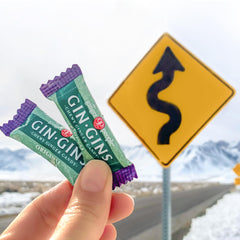 The Ginger People Gin Gins Peanut ginger chews pair nutty notes with ginger for a tasty snack.