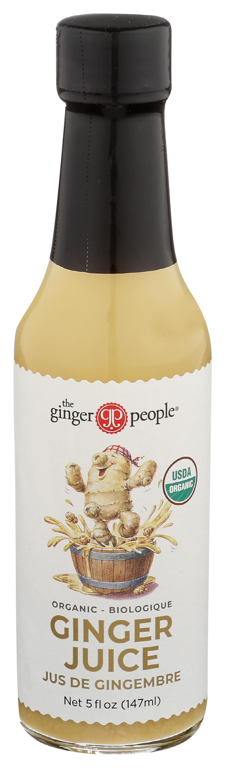 The Ginger People Organic Ginger Juice bottle ready for quick cooking and marinades.