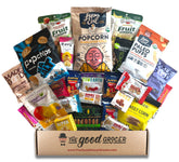 The Good Grocer gluten-free vegan cookies in an all-in-one snack care package