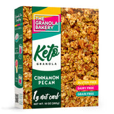 THE GRANOLA BAKERY TGB Cinnamon Keto Granola bowl highlights a low-carb, gluten-free snack.