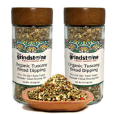 The Grindstone Tuscany bread dipping bottle highlights garlicky herbs for flavorful dipping.