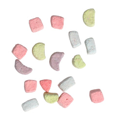 The Hampton Candy Company marshmallows as a hot chocolate topping for cozy drinks.