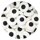The Hampton Candy Company Large Eye Sprinkles jar adds colorful flair to desserts
