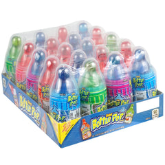 The Hampton Candy Company baby bottle lollipops variety pack pack-shot showing assorted flavors for parties and gifts.
