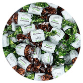 The Hampton Candy Company chocolate filled mints bulk bag, perfect for sharing.