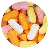 The Hampton Candy Company Circus Peanuts bulk bag for party sharing and nostalgic snacking.
