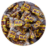 Dad's Root Beer Barrels bulk bag by THE HAMPTON CANDY COMPANY, ideal for gatherings.