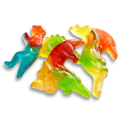 Dinosaur Gummies 5oz bag 3-pack packaging by The Hampton Candy Company